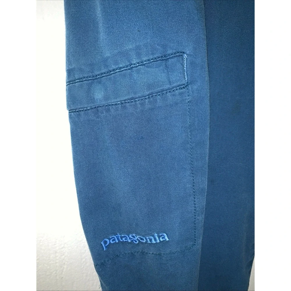 PATAGONIA Women's Venga Rock Pants 8 Blue Climbing Hiking Gorpcore 83085‎ Cargo